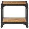 vidaXL Coffee Table 40x40x36 cm Solid Rough Mango Wood