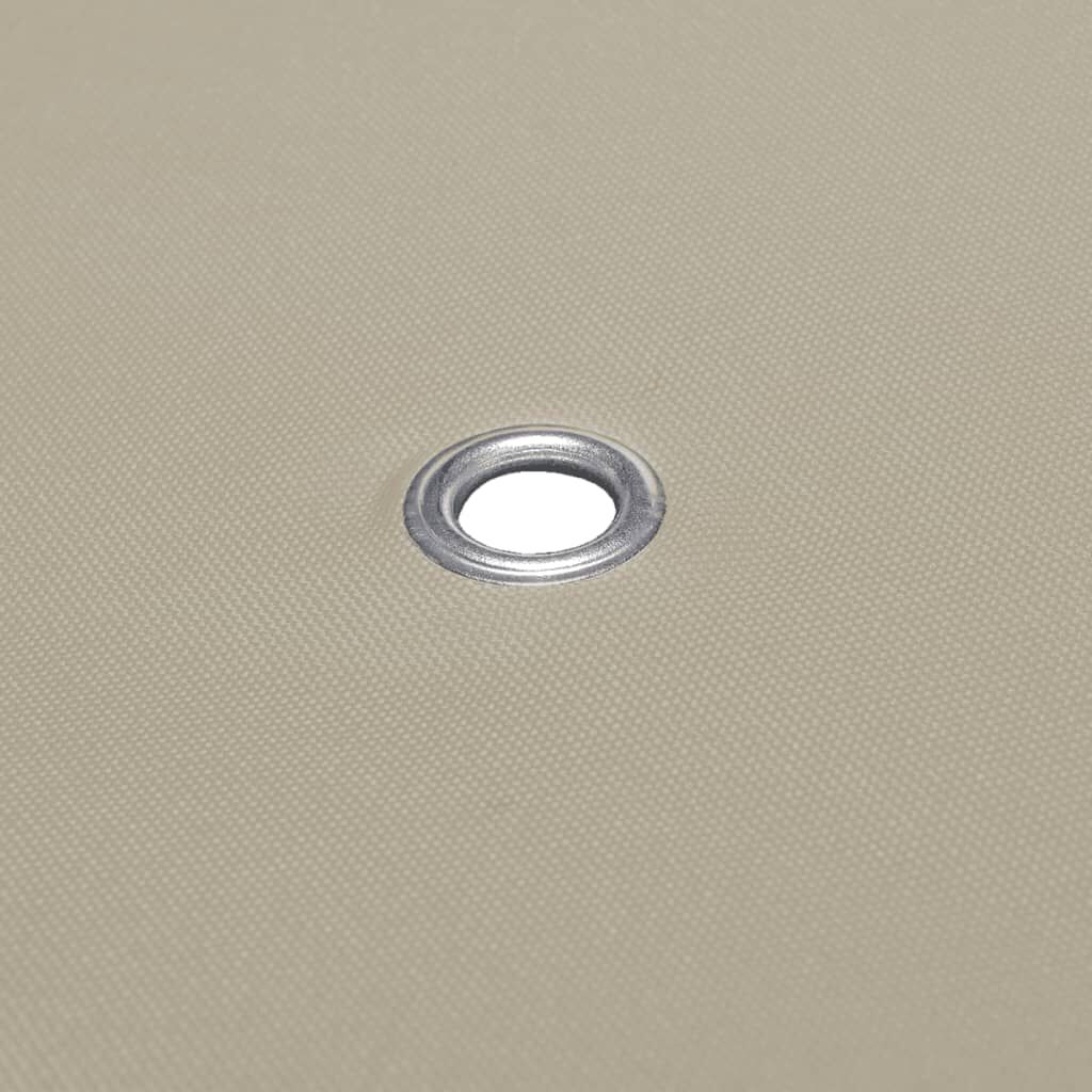 vidaXL Gazebo Cover Canopy Replacement 310 g / m² Beige 3 x 3 m