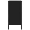 vidaXL Bathroom Sink Cabinet Black 60x30x60 cm Engineered Wood