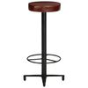 vidaXL Bar Stools 2 pcs 76 cm Real Leather