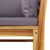 vidaXL 7 Piece Garden Lounge Set with Cushions Solid Wood Acacia