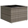 vidaXL Garden Sofa Set 9 pcs Grey Poly rattan