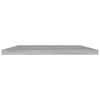 vidaXL Bookshelf Boards 8 pcs Concrete Grey 100x20x1.5 cm Engineered Wood