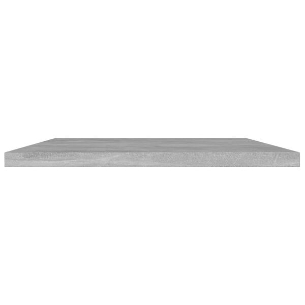 vidaXL Bookshelf Boards 8 pcs Concrete Grey 100x20x1.5 cm Engineered Wood