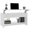 vidaXL Coffee Table White 102x50x52,5 cm Engineered Wood