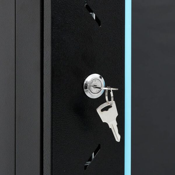 vidaXL 18U Network Cabinet with Swivel Feet 19" IP20 60x60x100 cm