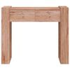 vidaXL Console Table 90x35x75 cm Solid Teak Wood