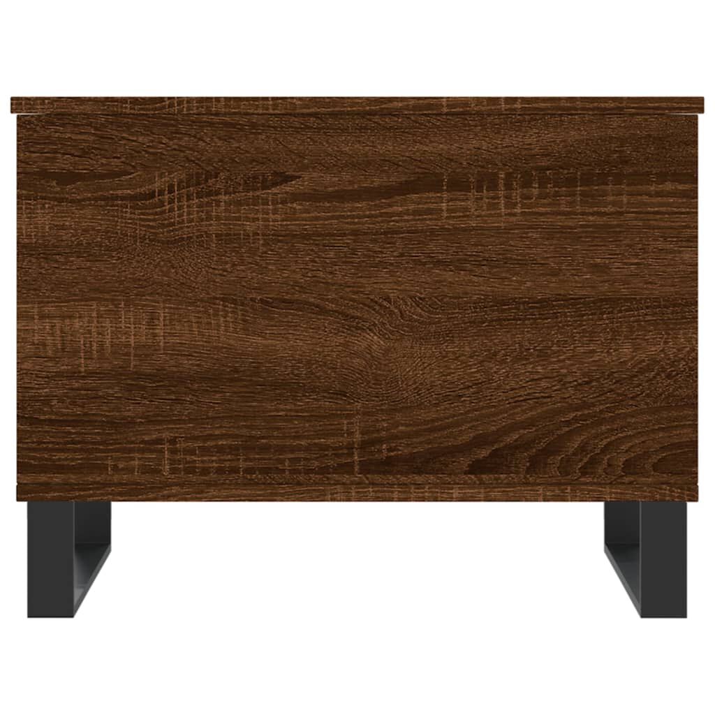 vidaXL Coffee Table Brown Oak 60x44.5x45 cm Engineered Wood