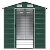 vidaXL Garden Shed Green 191x300x198 cm Galvanised Steel