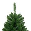 vidaXL Artificial Hinged Christmas Tree with Stand Green 120 cm