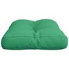 vidaXL Pallet Cushion Green 60x40x12 cm Fabric