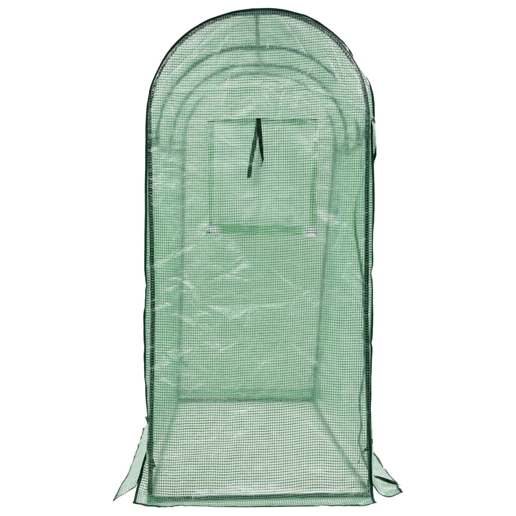 vidaXL Greenhouse with Zippered Door 200x80x170 cm
