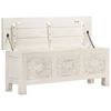 vidaXL Storage Box 110x30x40 cm Solid Acacia Wood