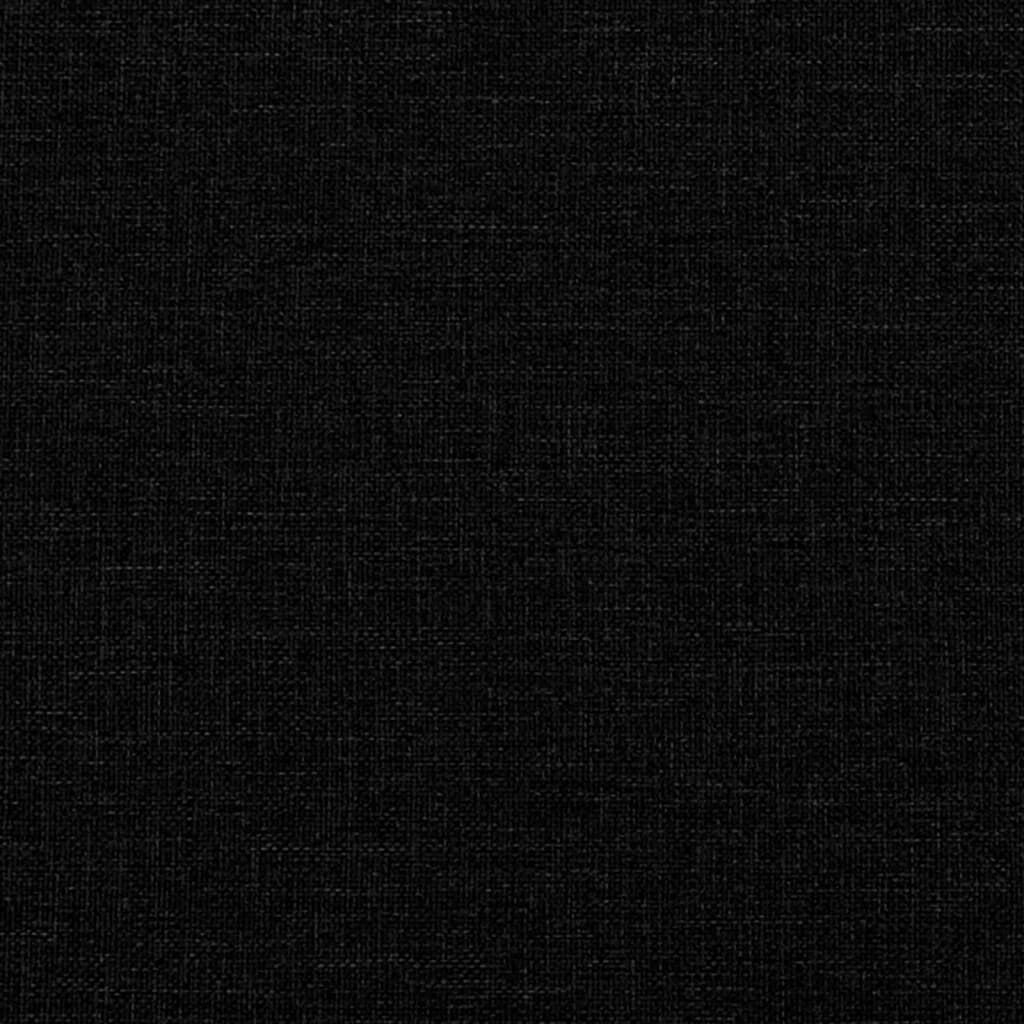 vidaXL Massage Recliner Chair Black Fabric