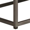 vidaXL TV Cabinet Recycled Teak and Steel 120x30x40 cm
