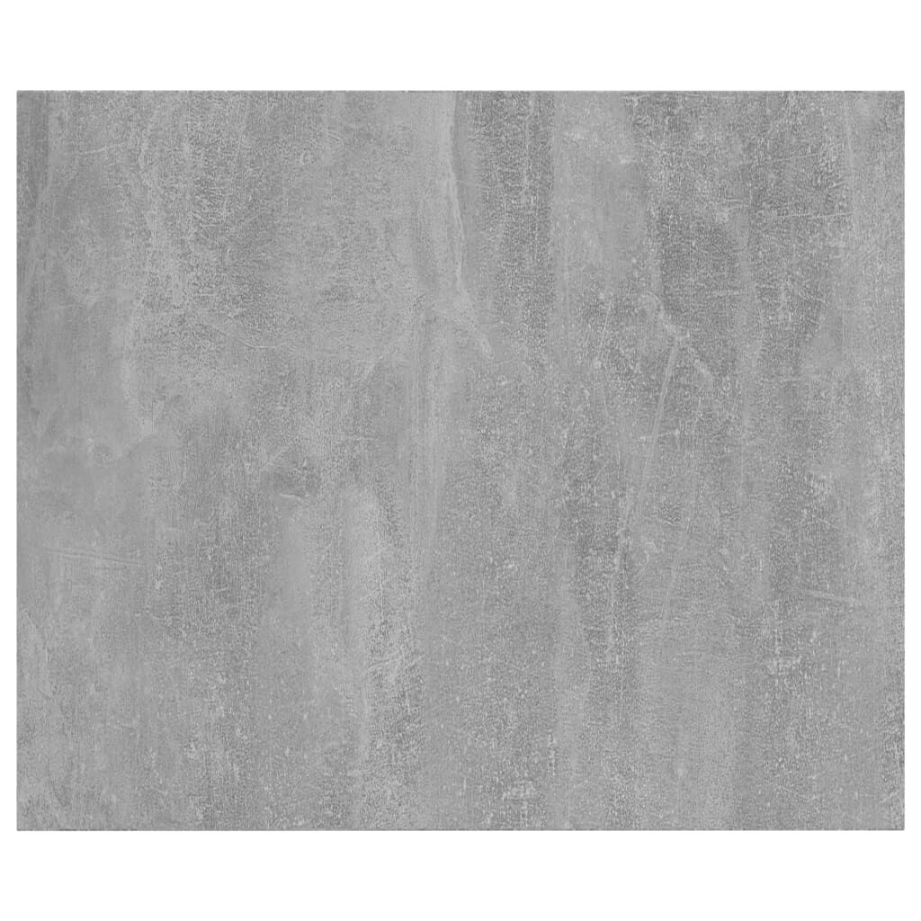 vidaXL Bookshelf Boards 8 pcs Concrete Grey 60x50x1.5 cm Engineered Wood