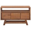 vidaXL TV Cabinet 80x30x50 cm Solid Teak Wood