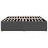 vidaXL Bed Frame without Mattress Dark Grey California King Fabric