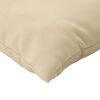 vidaXL Pallet Cushions 3 pcs Beige Oxford Fabric