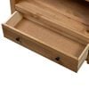 vidaXL Bookcase 80x35x110 cm Solid Pine Wood Panama Range