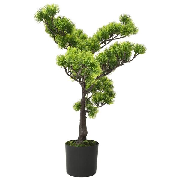 vidaXL Artificial Pinus Bonsai with Pot 60 cm Green