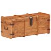vidaXL Storage Chest 90x40x40 cm Solid Acacia Wood