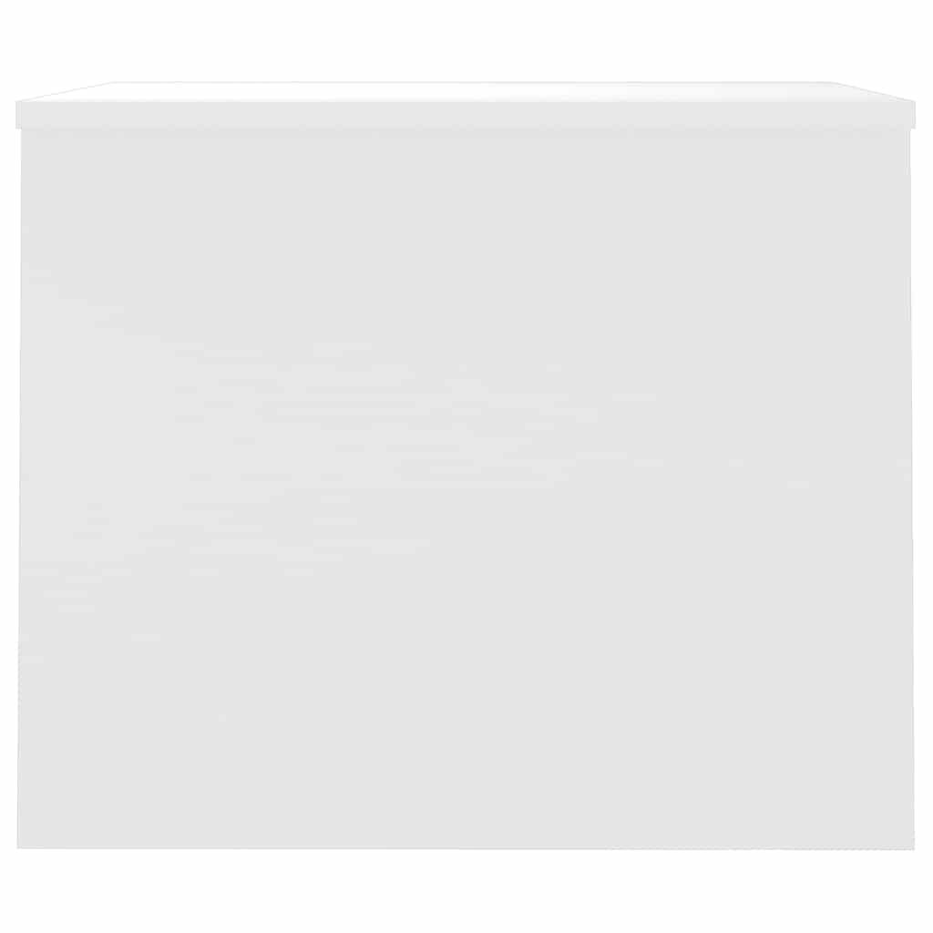 vidaXL Coffee Table High Gloss White 80x50.5x41.5 cm Engineered Wood