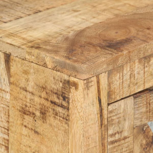 vidaXL Sideboard 80x30x76 cm Solid Mango Wood