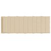 vidaXL Sun Lounger Cushion Beige 180x60x4 cm Oxford Fabric