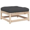 vidaXL 6 Piece Garden Sofa Set with Cushions Solid Wood Pine