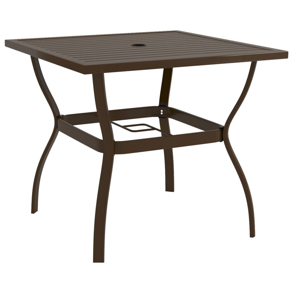 vidaXL 3 Piece Garden Dining Set Textilene and Steel