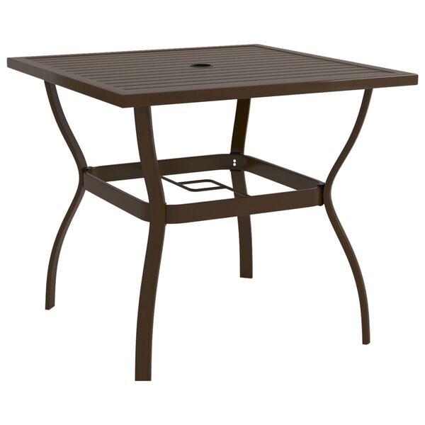 vidaXL 3 Piece Garden Dining Set Textilene and Steel