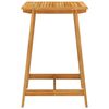 vidaXL Garden Bar Table 70x70x104 cm Solid Acacia Wood