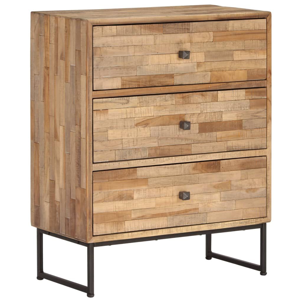 vidaXL Sideboard Reclaimed Teak Wood 60x30x75 cm