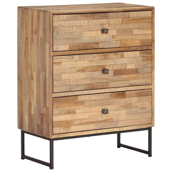 vidaXL Sideboard Reclaimed Teak Wood 60x30x75 cm