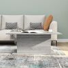 vidaXL Coffee Table Grey Sonoma 102x55.5x40 cm Engineered Wood