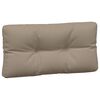 vidaXL Pallet Cushions 3 pcs Taupe Fabric
