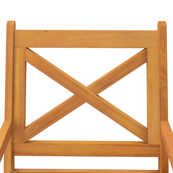 vidaXL Outdoor Dining Chairs 2 pcs Solid Wood Acacia