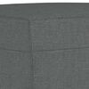 vidaXL Footstool Dark Grey 60x50x41 cm Fabric