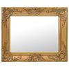 vidaXL Wall Mirror Baroque Style 50x40 cm Gold