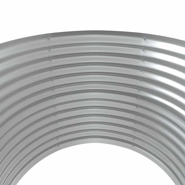 vidaXL Garden Raised Bed Powder-coated Steel 100x100x68 cm Grey