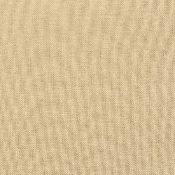 vidaXL Lowback Chair Cushions 6 pcs Melange Beige 100x50x7 cm Fabric