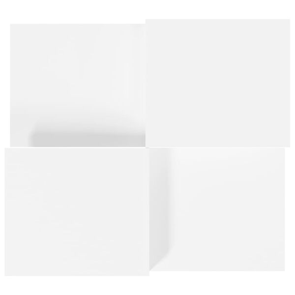 vidaXL Coffee Tables 2 pcs White Engineered Wood