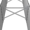 vidaXL Garden Raised Bed Galvanised Steel 224x40x36 cm Anthracite