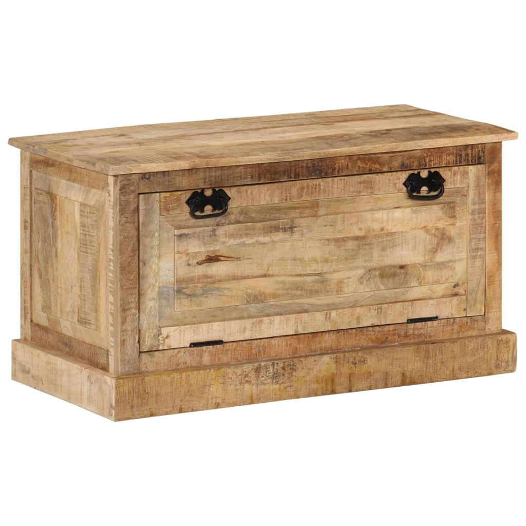 vidaXL Shoe Storage Bench 85x40x45 cm Solid Mango Wood