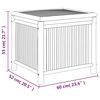 vidaXL Garden Storage Box 60x52x55cm Bamboo