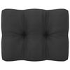 vidaXL 8 Piece Garden Lounge Set with Cushions White Solid Pinewood