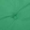 vidaXL Garden Bench Cushion Green 100x50x3 cm Oxford Fabric