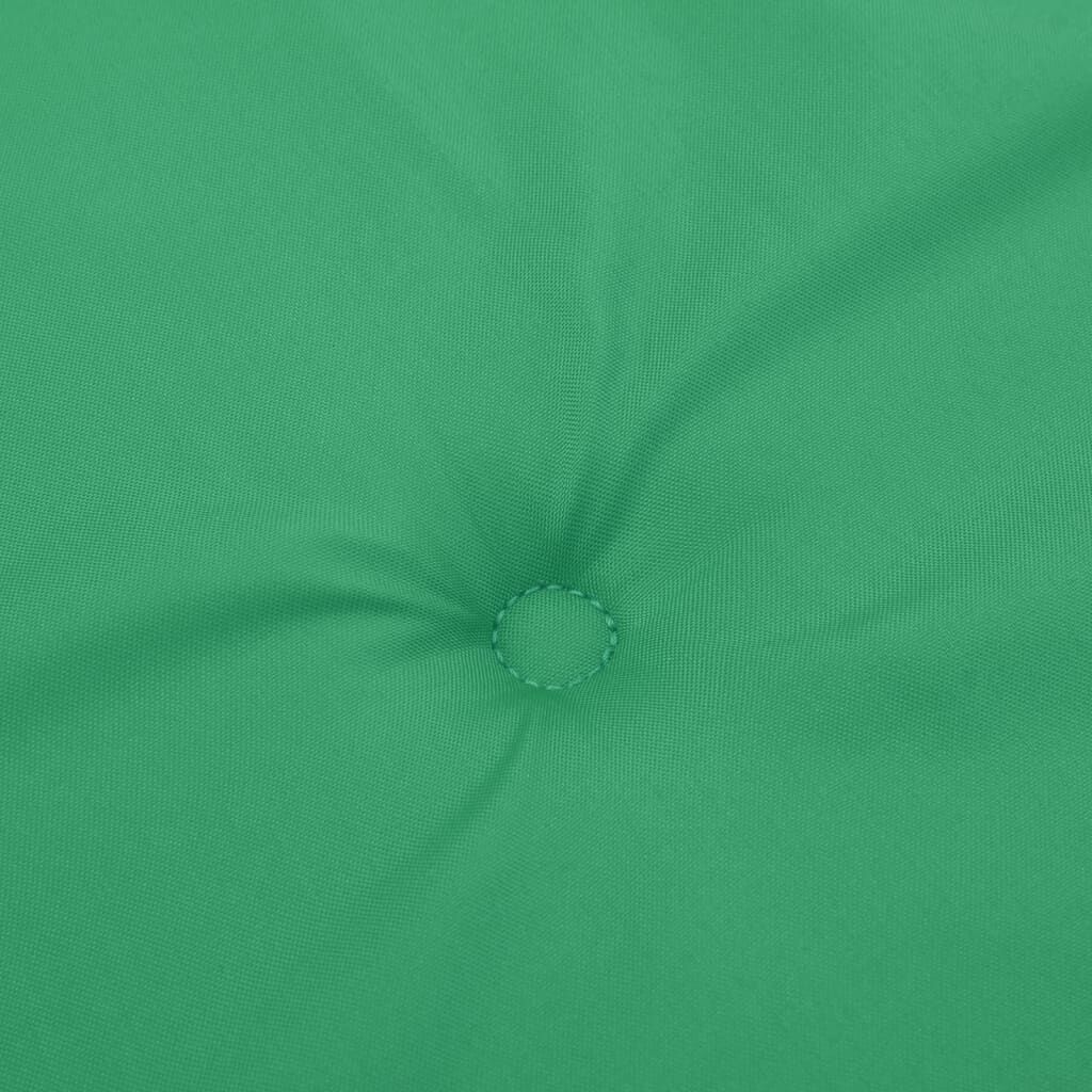 vidaXL Garden Bench Cushion Green 100x50x3 cm Oxford Fabric