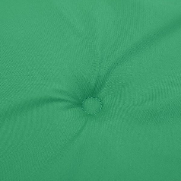 vidaXL Garden Bench Cushion Green 100x50x3 cm Oxford Fabric
